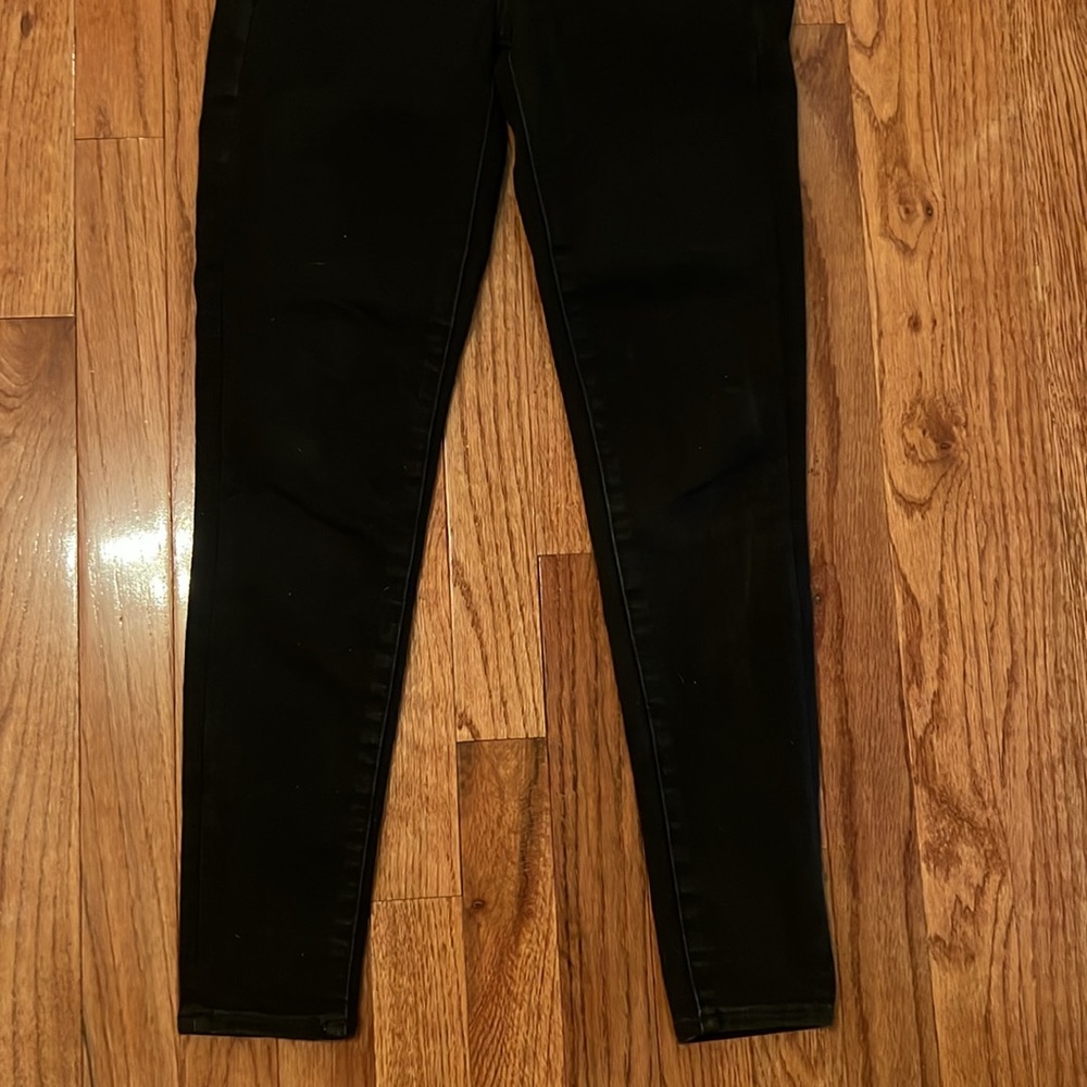 American Eagle Black 360 Ne(x)t Level Stretch High Rise Skinny Jeans Women’s 2 - Picture 7 of 9